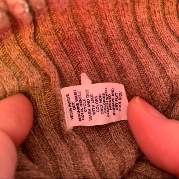 Gap ribbed brown ribbed sweater size L - Picture 5 of 7